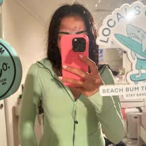 lululemon athletica Light Green Jacket